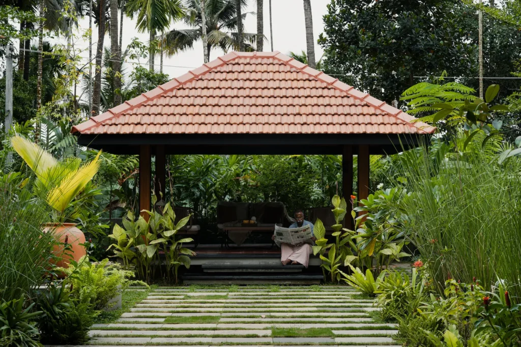 Exterior view 26 of A Backyard for Being in Peringavu Thrissur