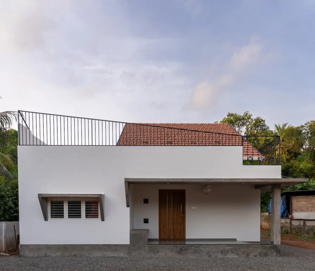 Exterior view 1 of Six:One Home in Peringavu Thrissur